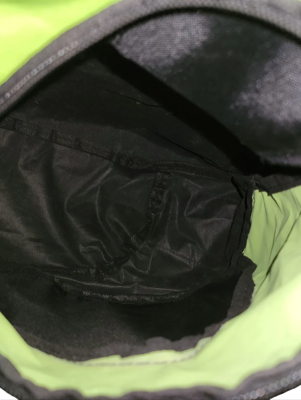Healthy Workforce Lime Green & Black Sling Backpack With Headphone Port